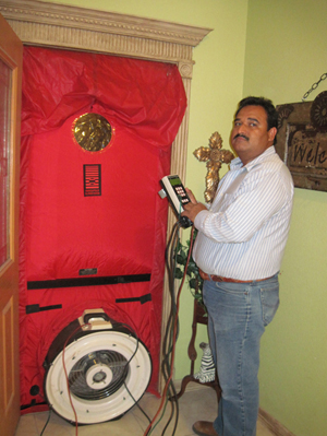 Blower Door Used In Inspections