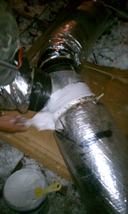 More Duct Insulation